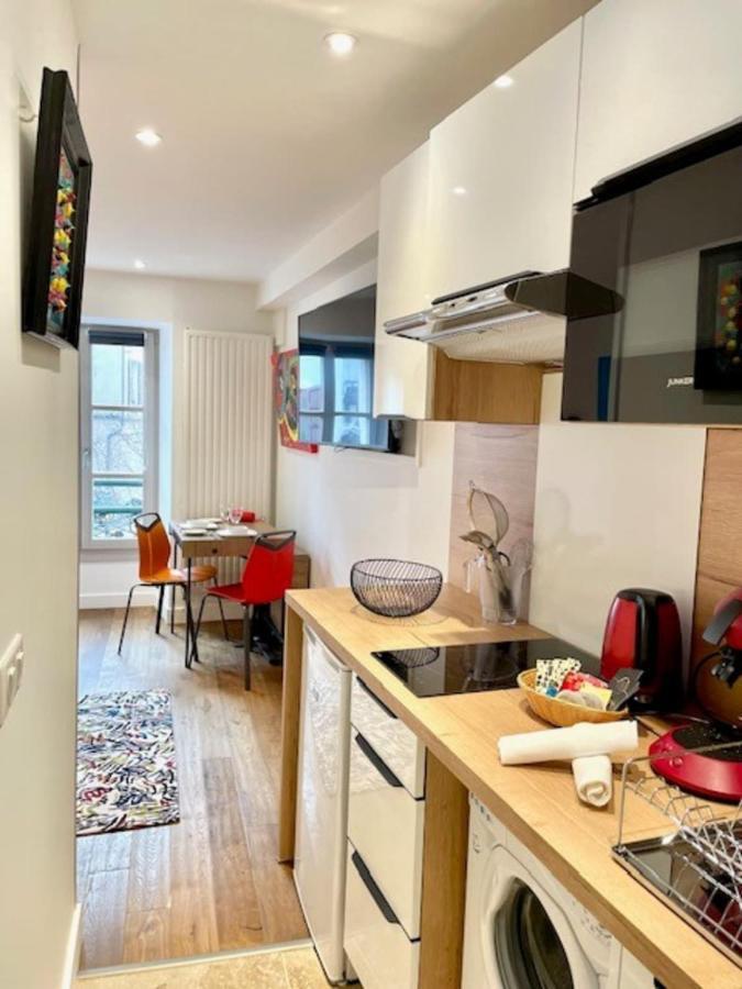 안시 Ben Nevis Charming Studio In The Heart Of The Lively Life Of The Pre Carre 아파트 외부 사진